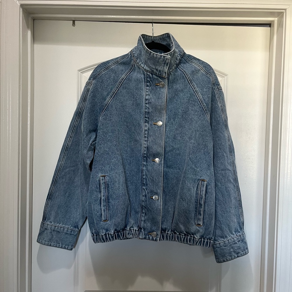 Parke Denim Bomber Jacket